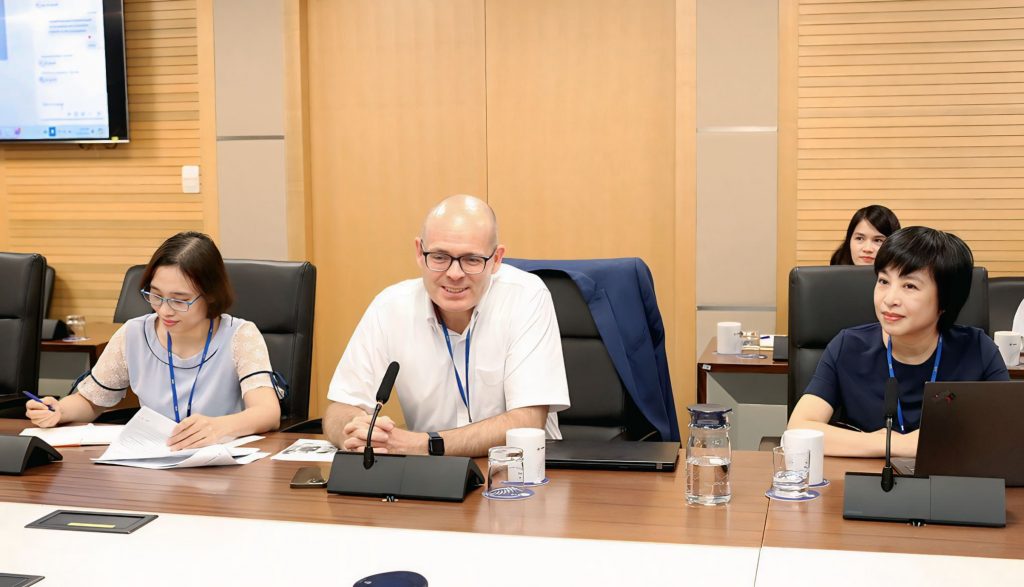 Mr. Markus Bissel, Project Director, representing GIZ ESP, participated in the kick-off pilot mentoring programme