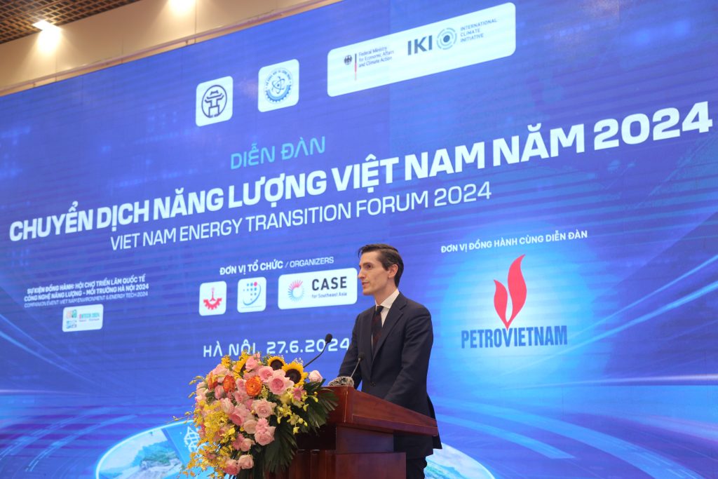 Dr Fabian Hartjes, Second Secretary for Economic Affairs and Climate Diplomacy, German Embassy in Viet Nam